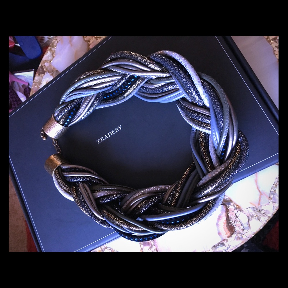 Braided Necklace Final Markdown Great bundle item